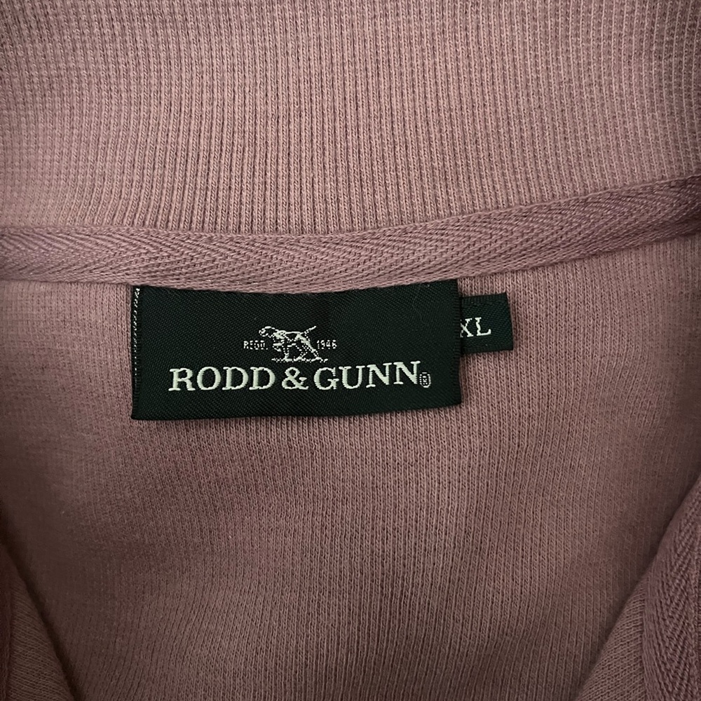 NWT Rodd & Gunn Quarter zip - Picture 2 of 3